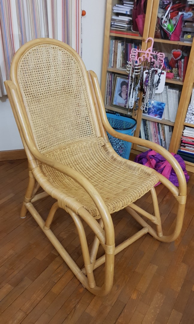 Rattan shop lazy chair