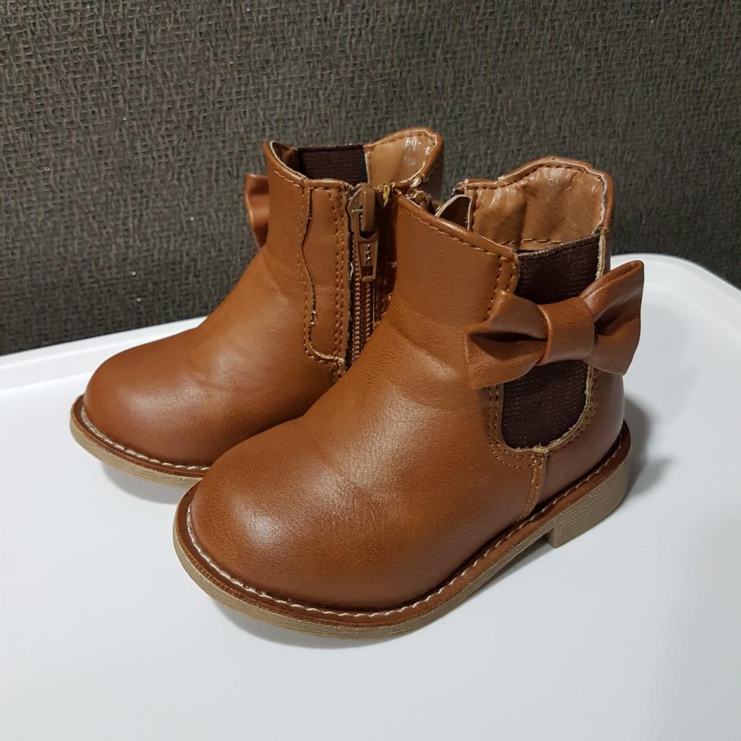 REDUCED Stylish PRIMARK Baby Girl Boots Size UK3