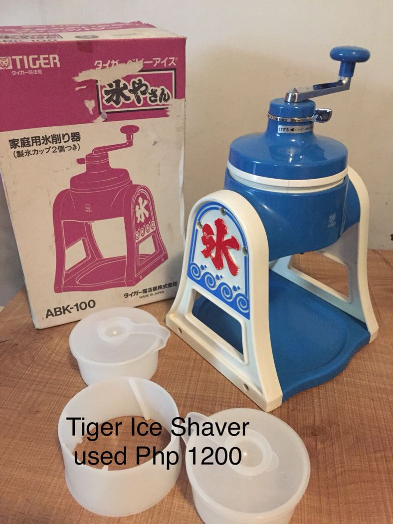 tiger ice shaver