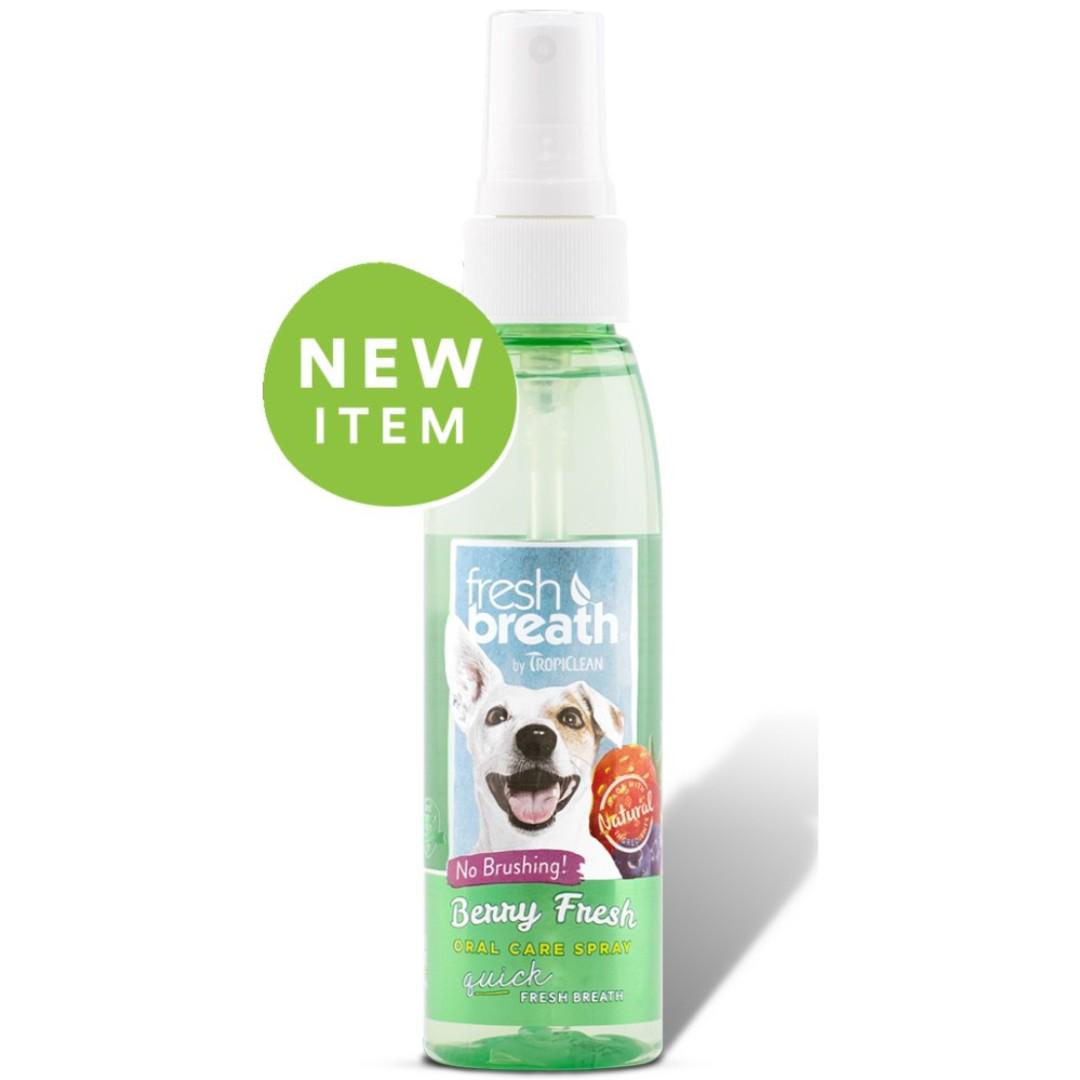 tropiclean fresh breath spray