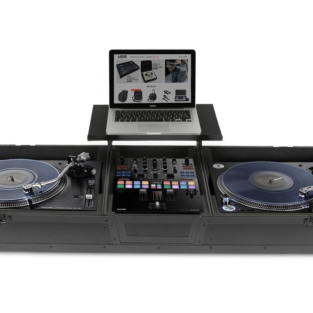 UDG Ultimate Flight Case Turntable/Mixer Set PLX9/SL1200 Black Plus