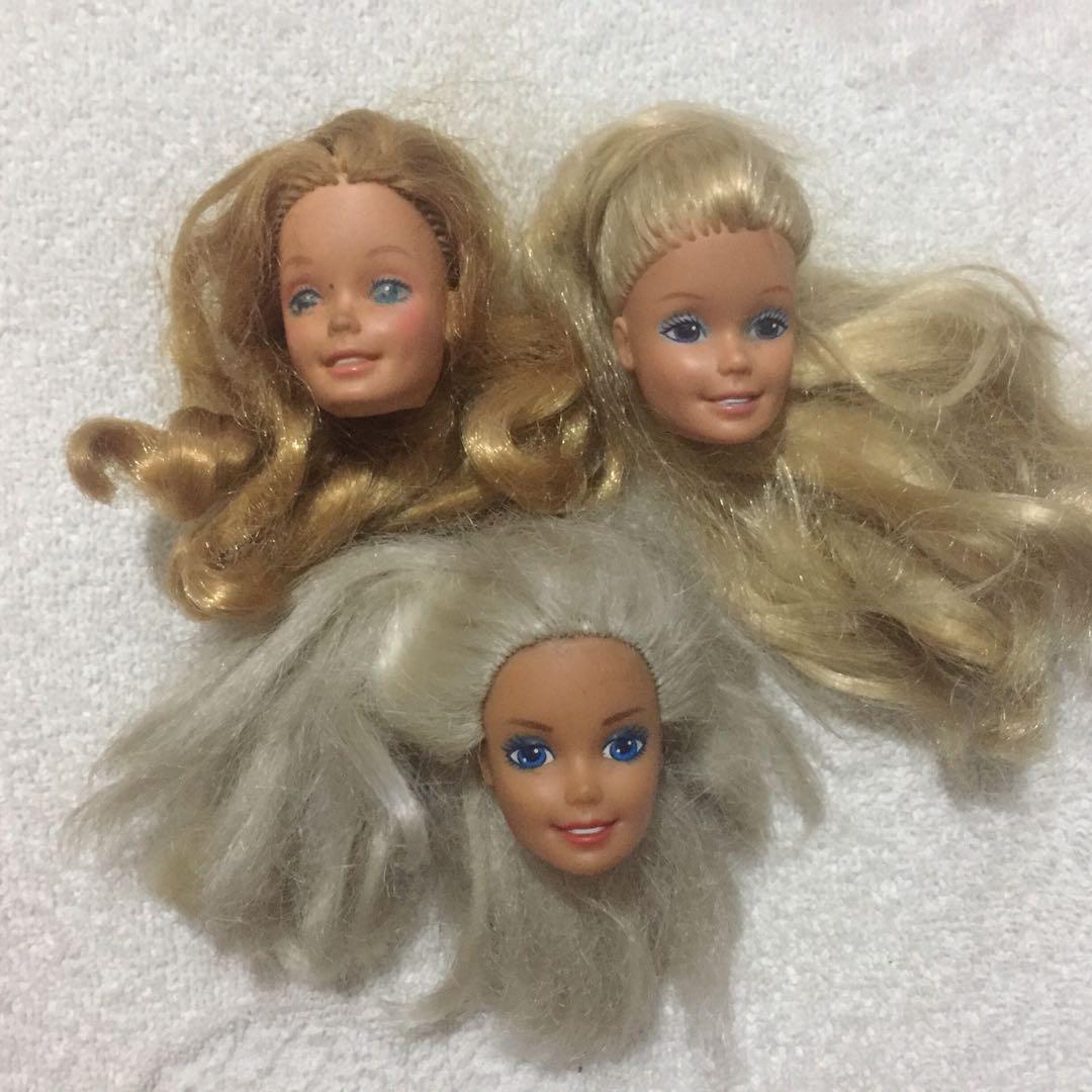 vintage barbie head