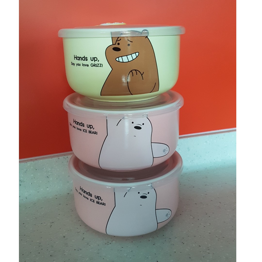 we bare bears lunch box