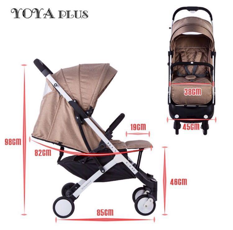 yoya plus 3 stroller