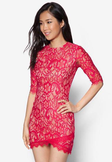 zalora lace dress