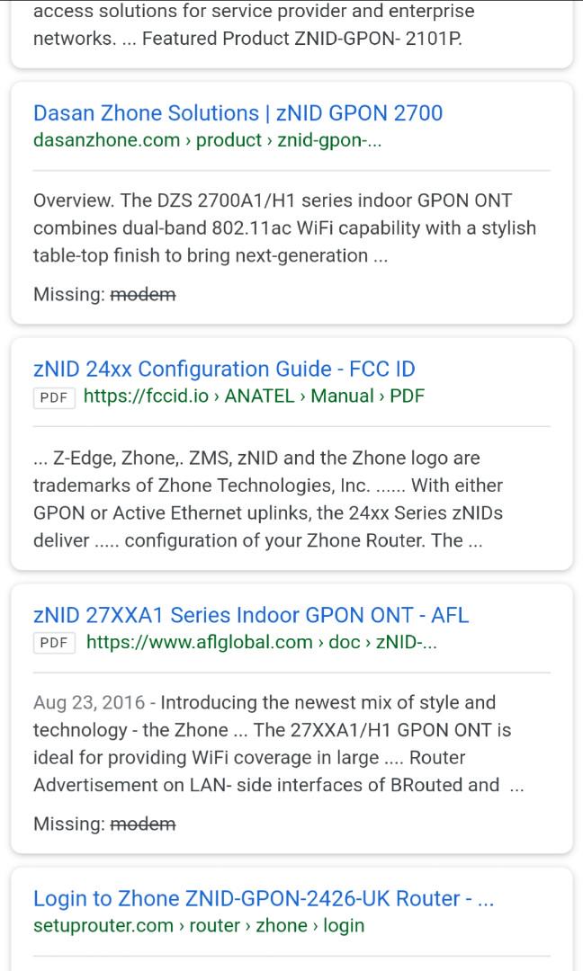 ZHONE _ROUTER (Dual-Band), Computers & Tech, Parts & Accessories ...