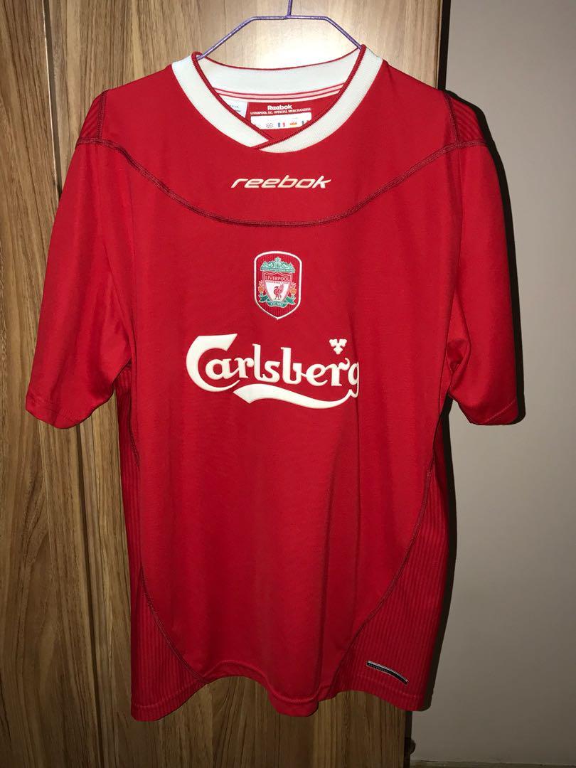 liverpool jersey carlsberg reebok