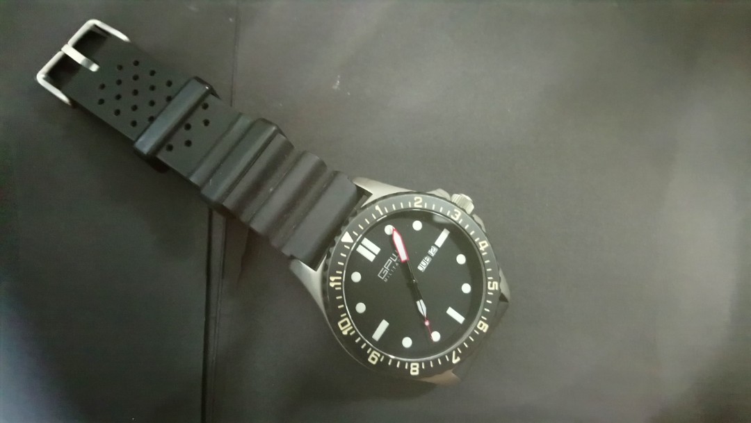 German military 2024 titanium watch