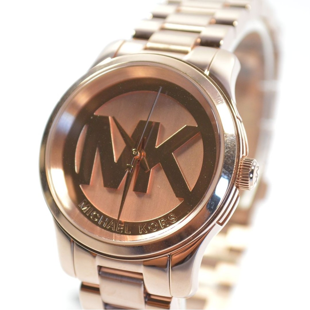 Michael kors logo watch clearance