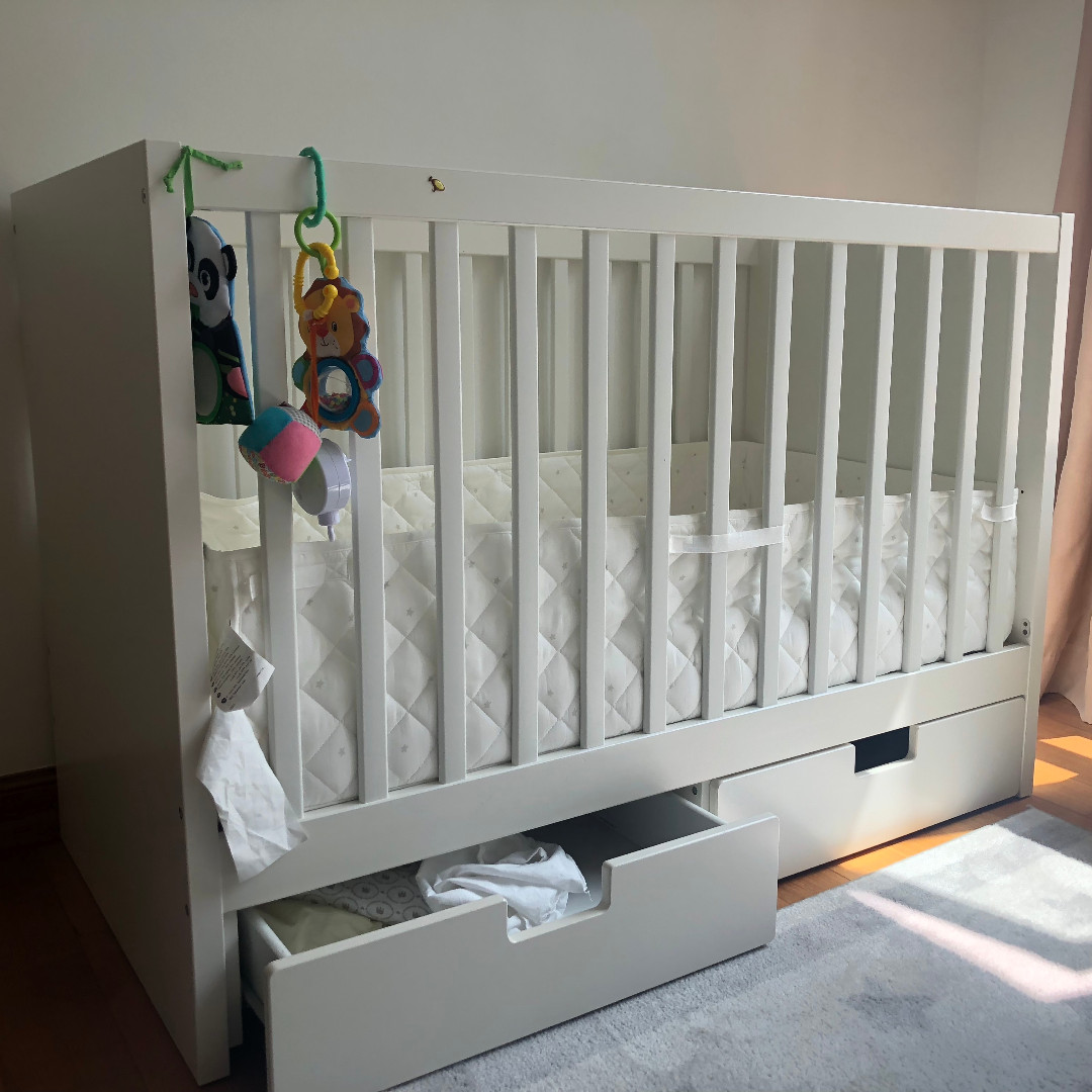 ikea stuva cot