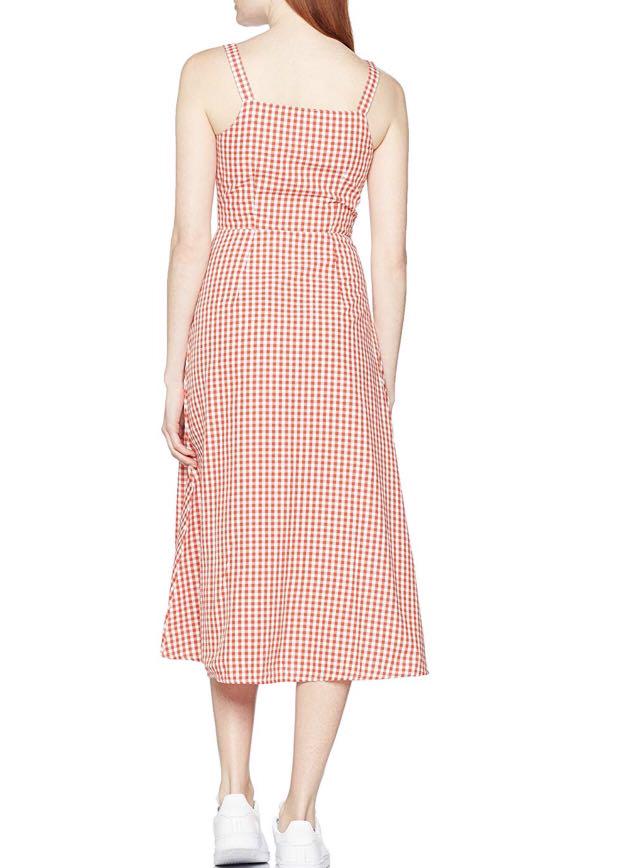 Warehouse sales gingham dress