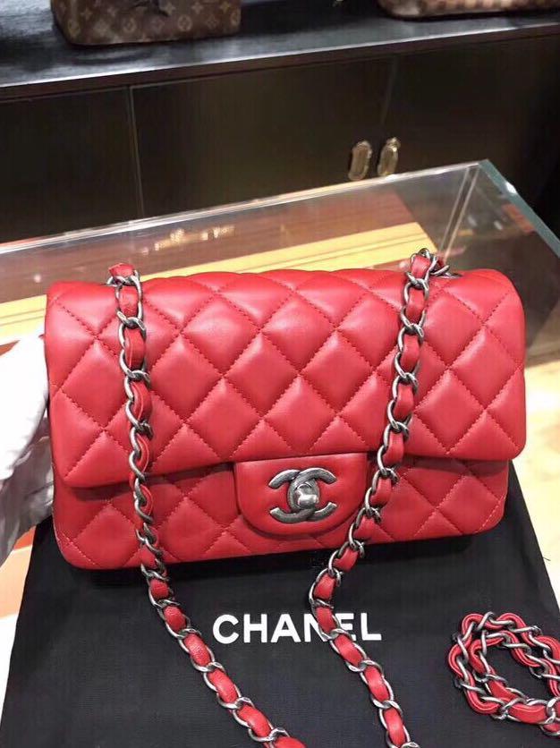 NWT Chanel 19 Large Lambskin Flap Shoulder Bag Rare Color Retails