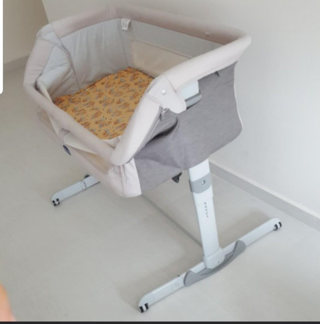 Chicco next to me light grey discount