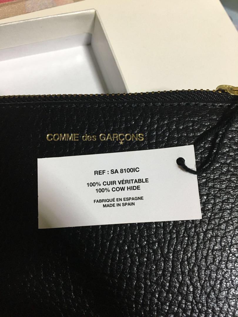 Comme des garcons sa8100 colour inside wallet shop