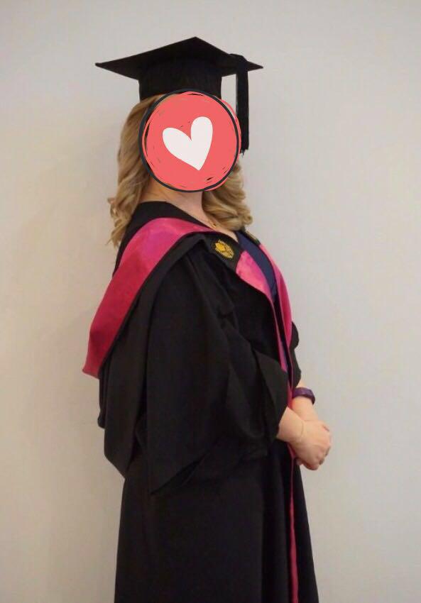 Curtin University Graduation Gown , Women's Fashion, New Undergarments