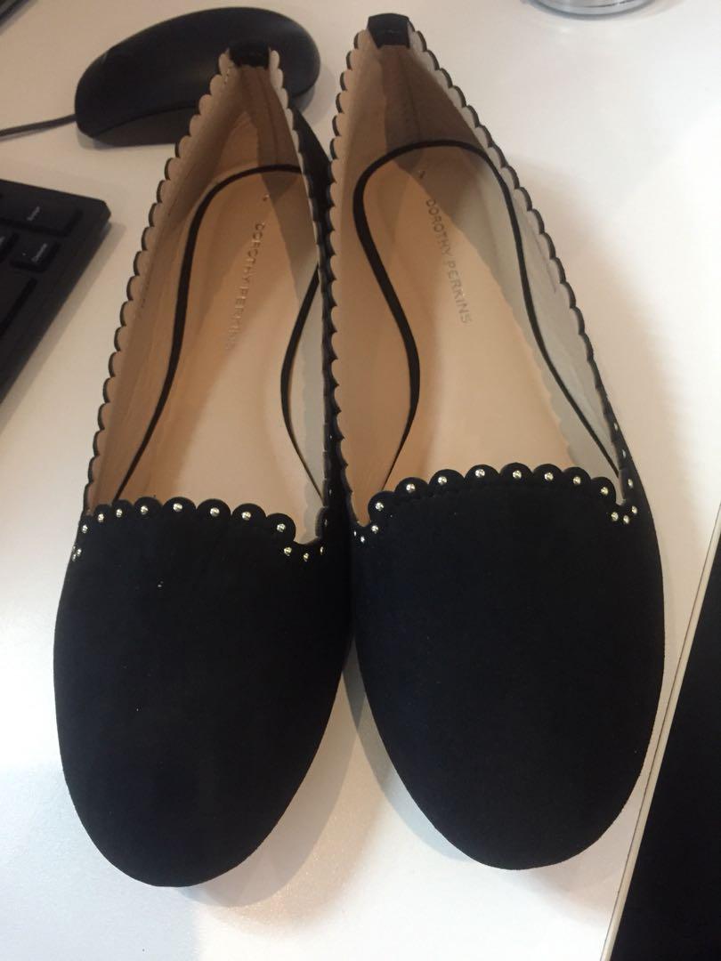 Dorothy Perkins Black Flat Shoes, Women 