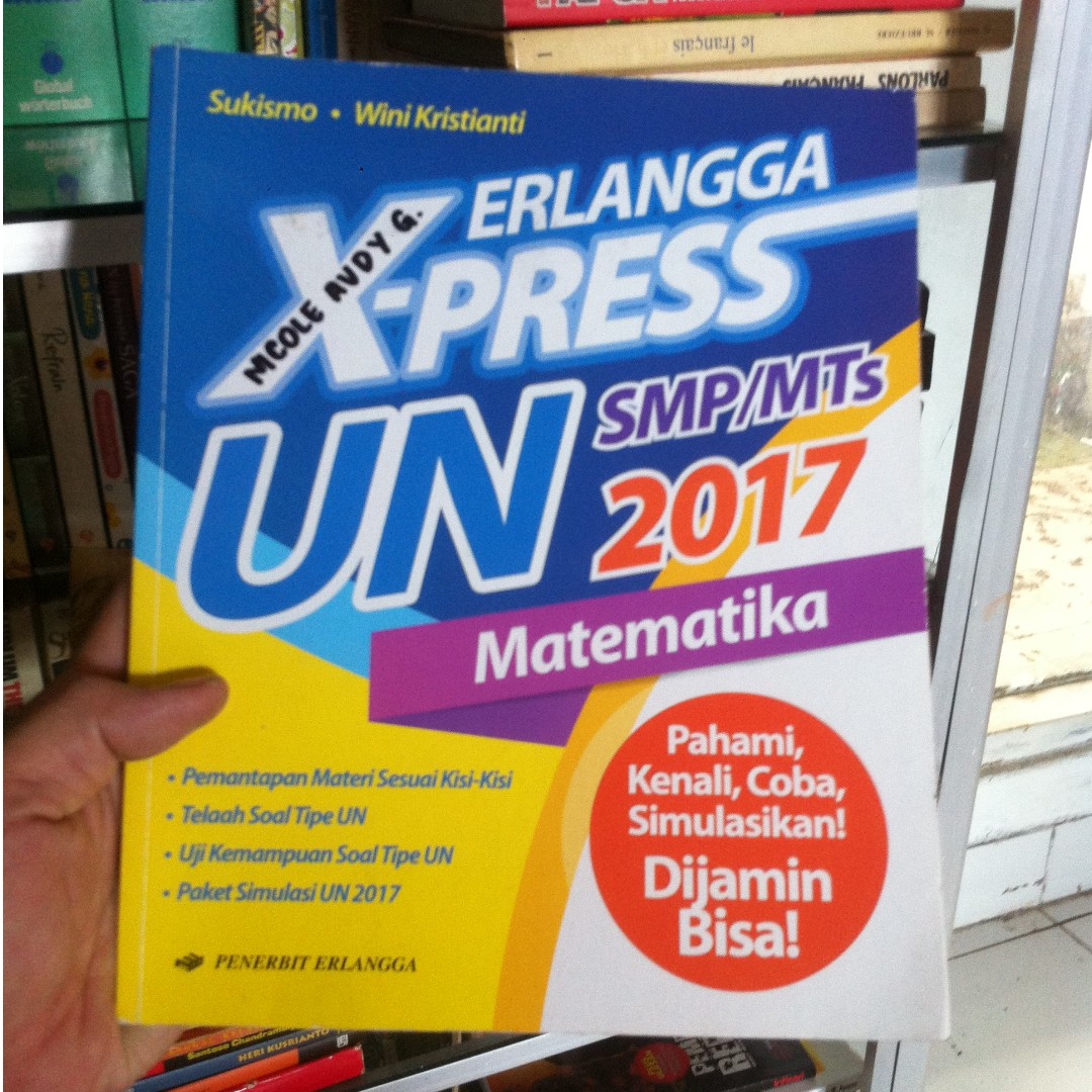 Erlangga Xpress Un Smp 2017 Matematika Books Stationery Books
