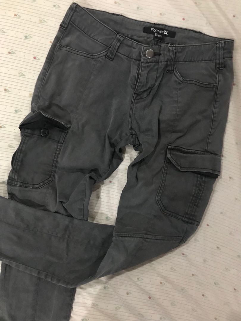 charcoal cargo pants
