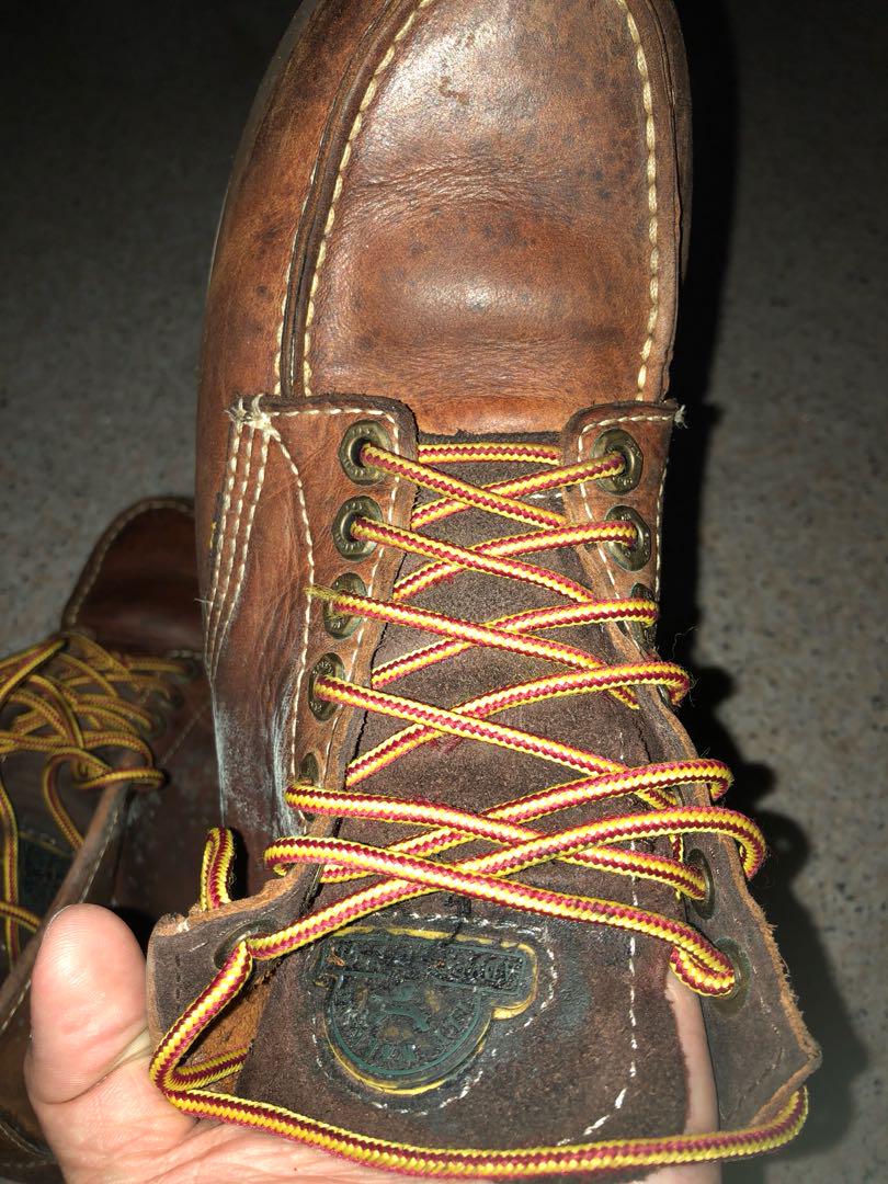 faux leather boots mens