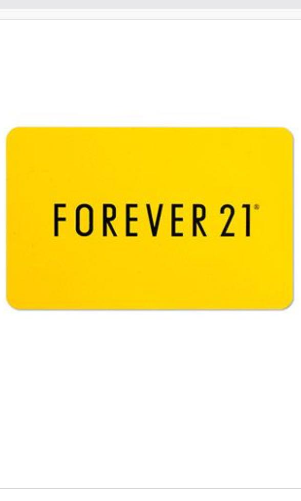 Forever21 gift card, Tickets & Vouchers, Gift Cards ...