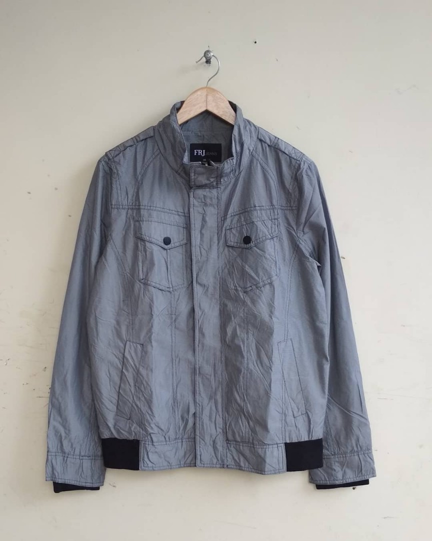 FRJ JEANS parachute jacket, Fesyen Pria 