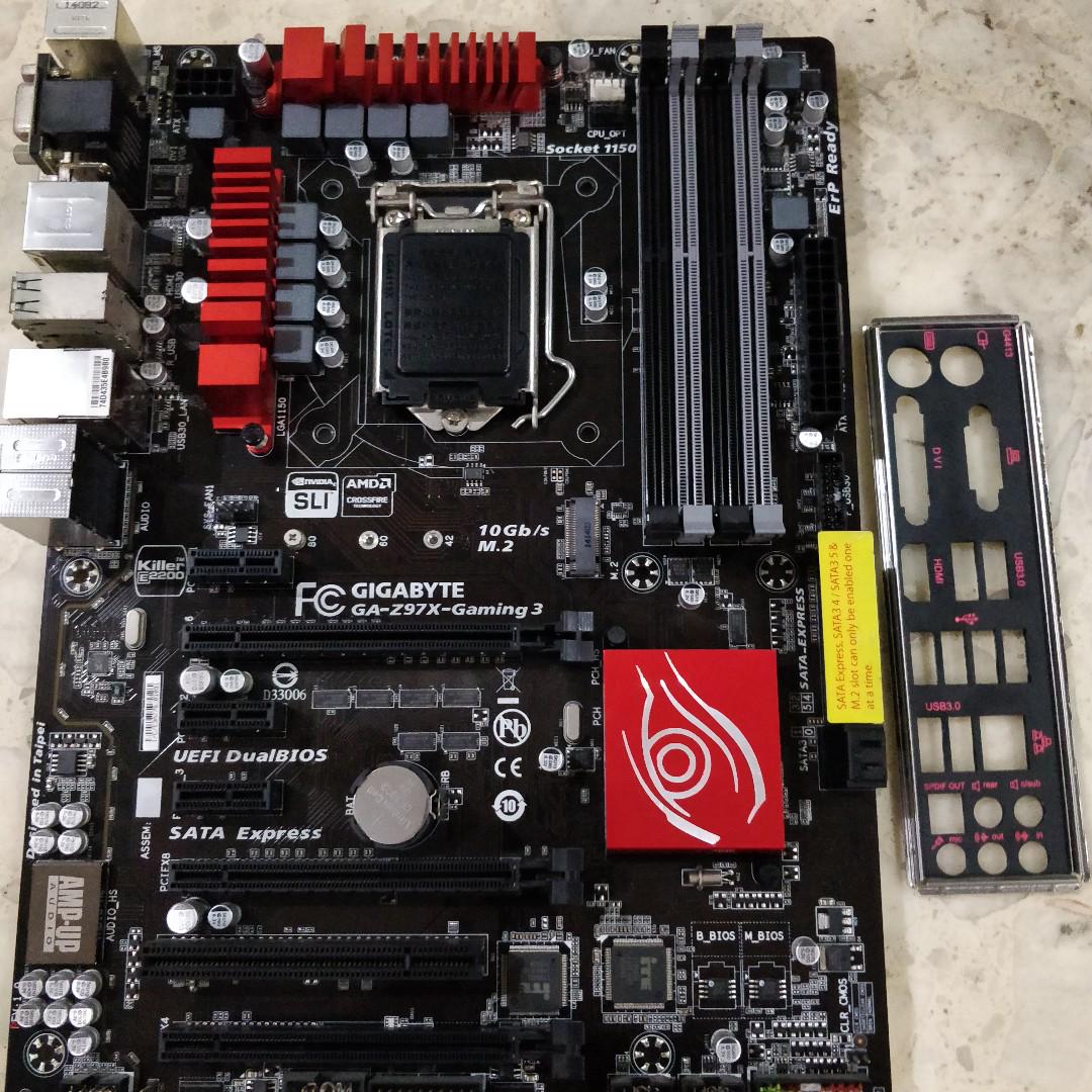 Gigabyte z97x shop gaming 3