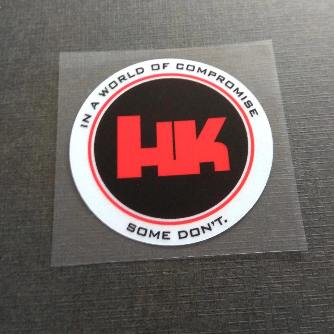 HK No Compromise Decal