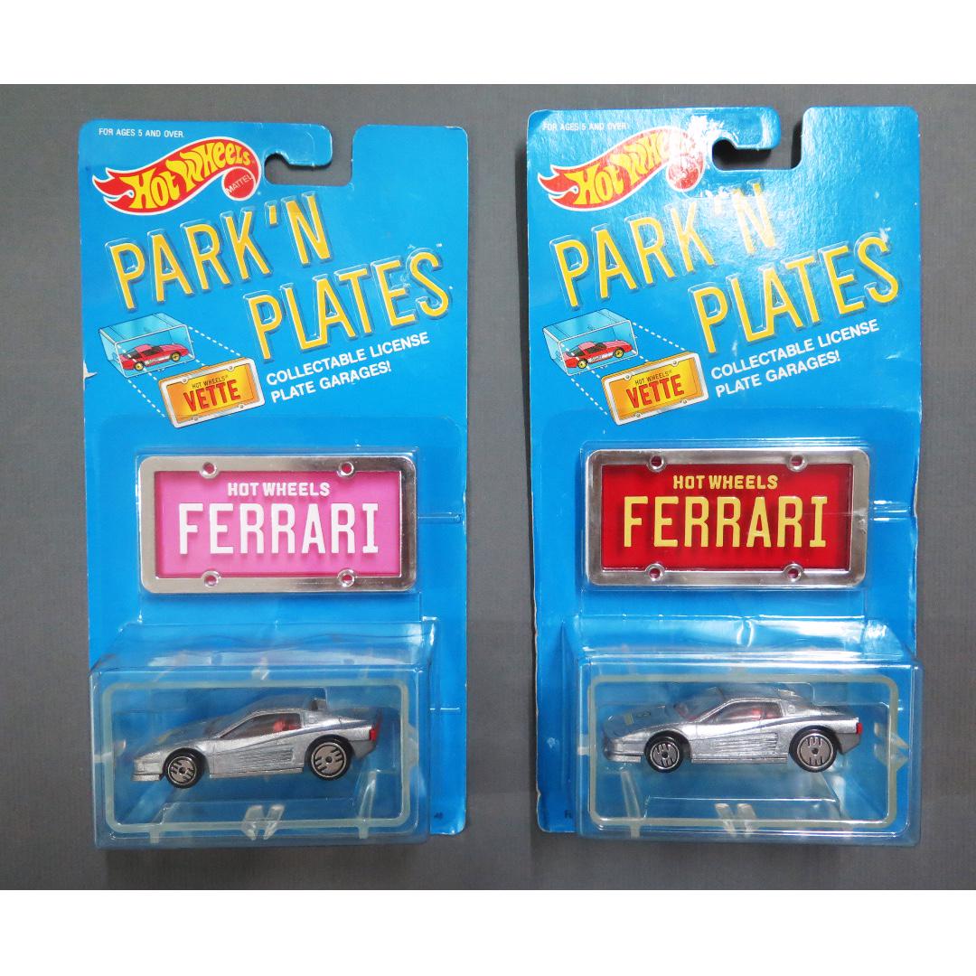 hot wheels park n plates