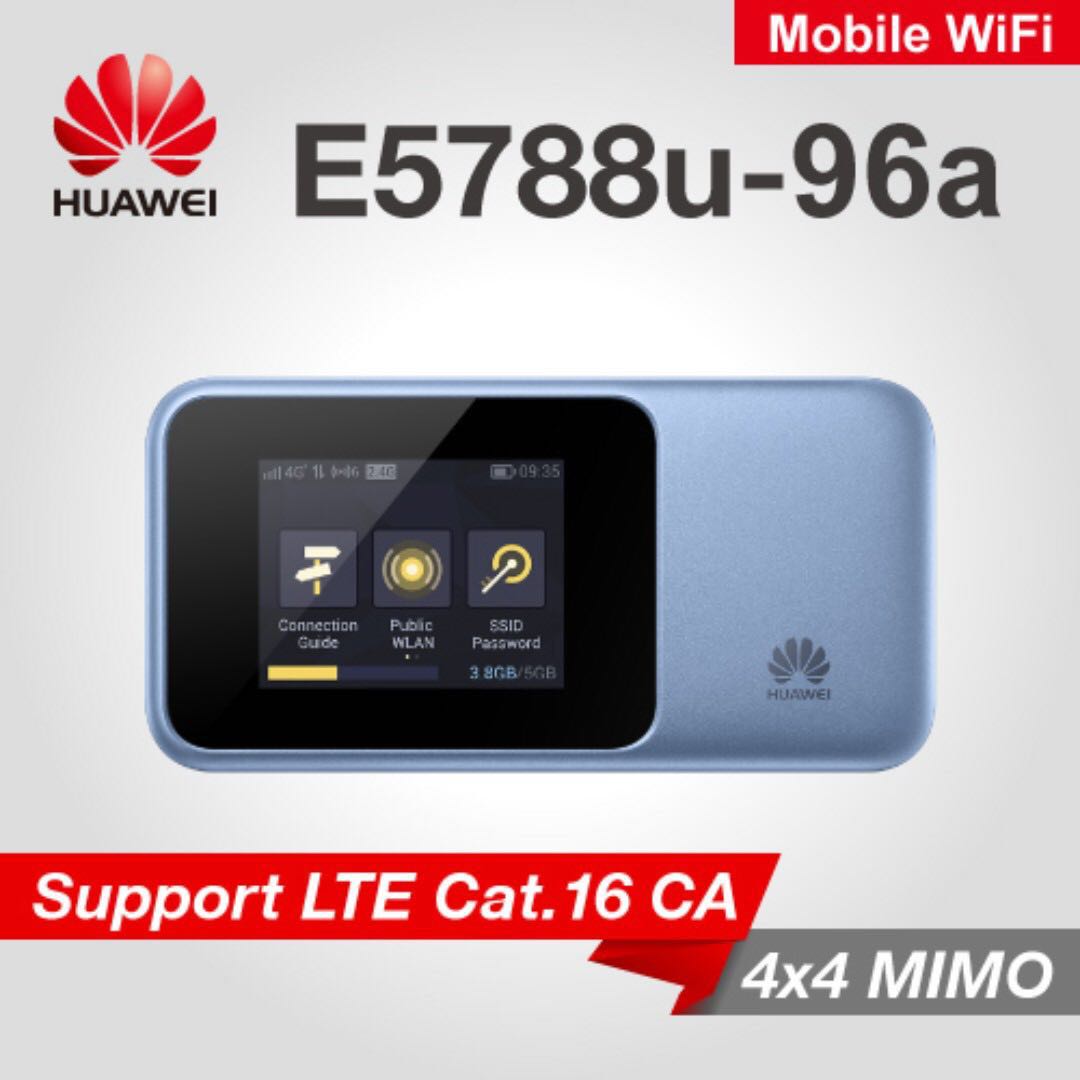 Huawei E5788 1Gbps 4G Cat 16 LTE Mifi Mobile Broadband Huawei E5788 1Gbps 4G Cat 16 LTE Mifi Mobile Broadband