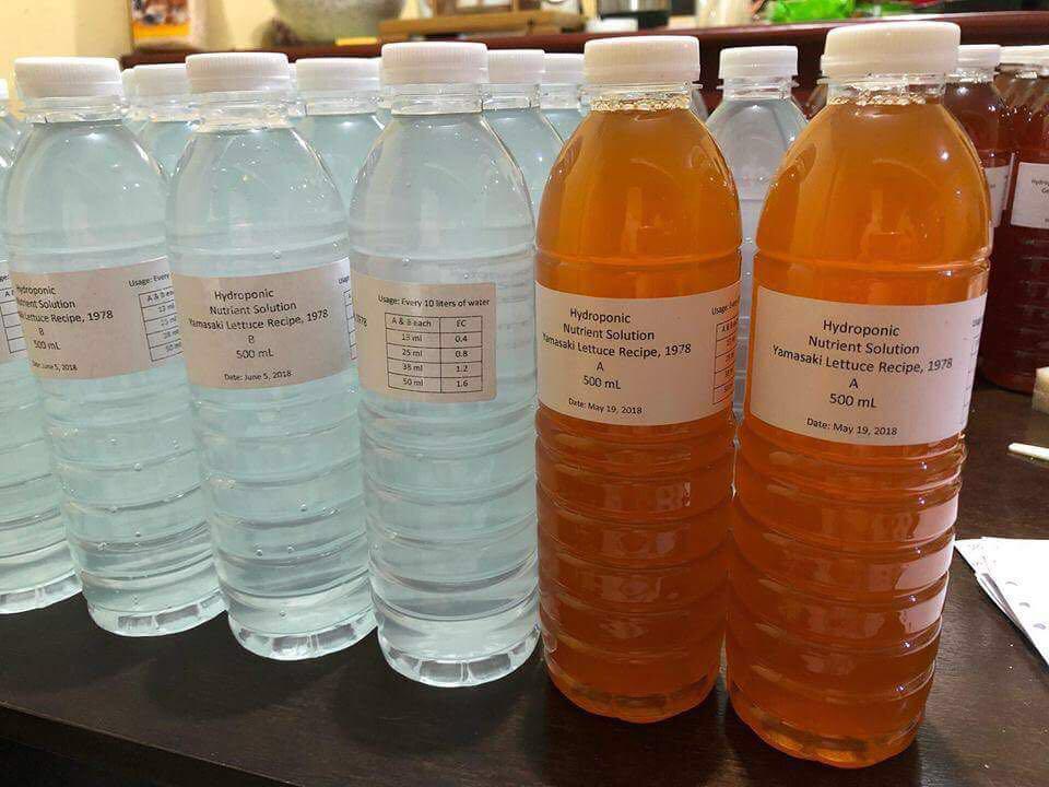 Hydroponics Nutrient Solution Letuce And General Recipe Home