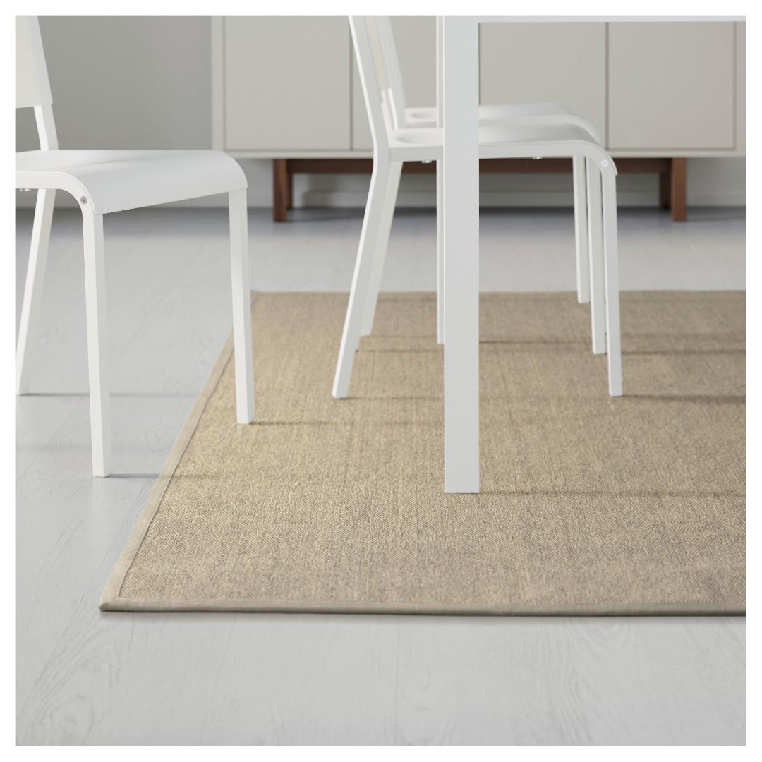 Ikea Osted Natural Flatwoven Rug Furniture Home Decor Others On Carousell