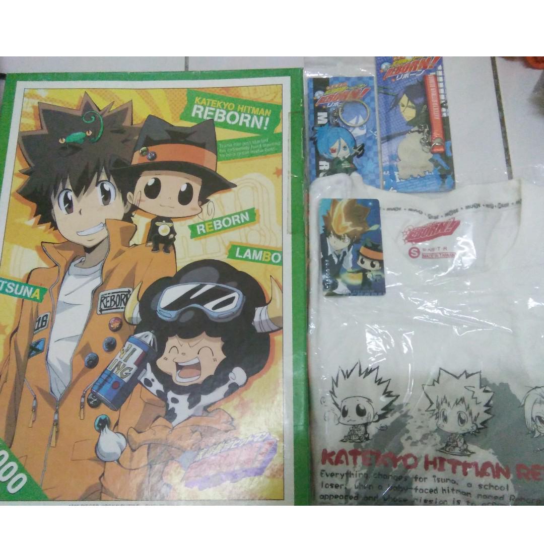 Katekyo Hitman Reborn Merchandise T Shirt 家庭教師 Toys Games Other Toys On Carousell