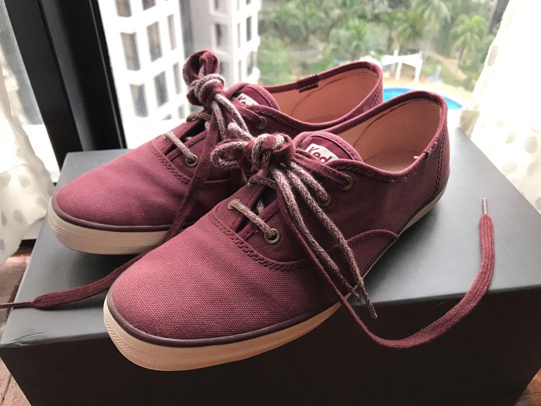 Maroon keds sale