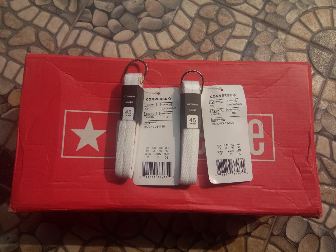 jual tali sepatu converse original