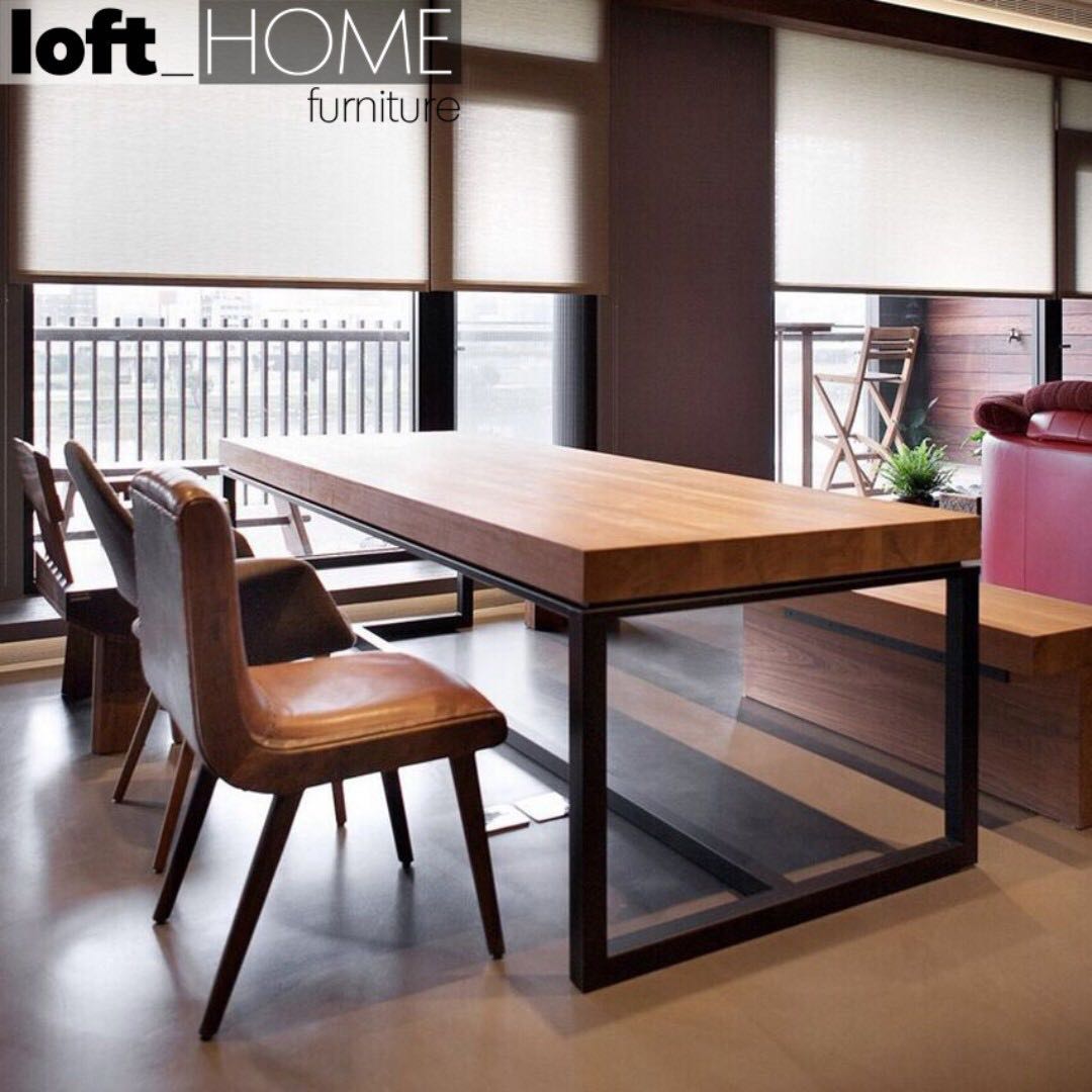 Loft Dining Table Classic Furniture Tables Chairs On Carou Photo