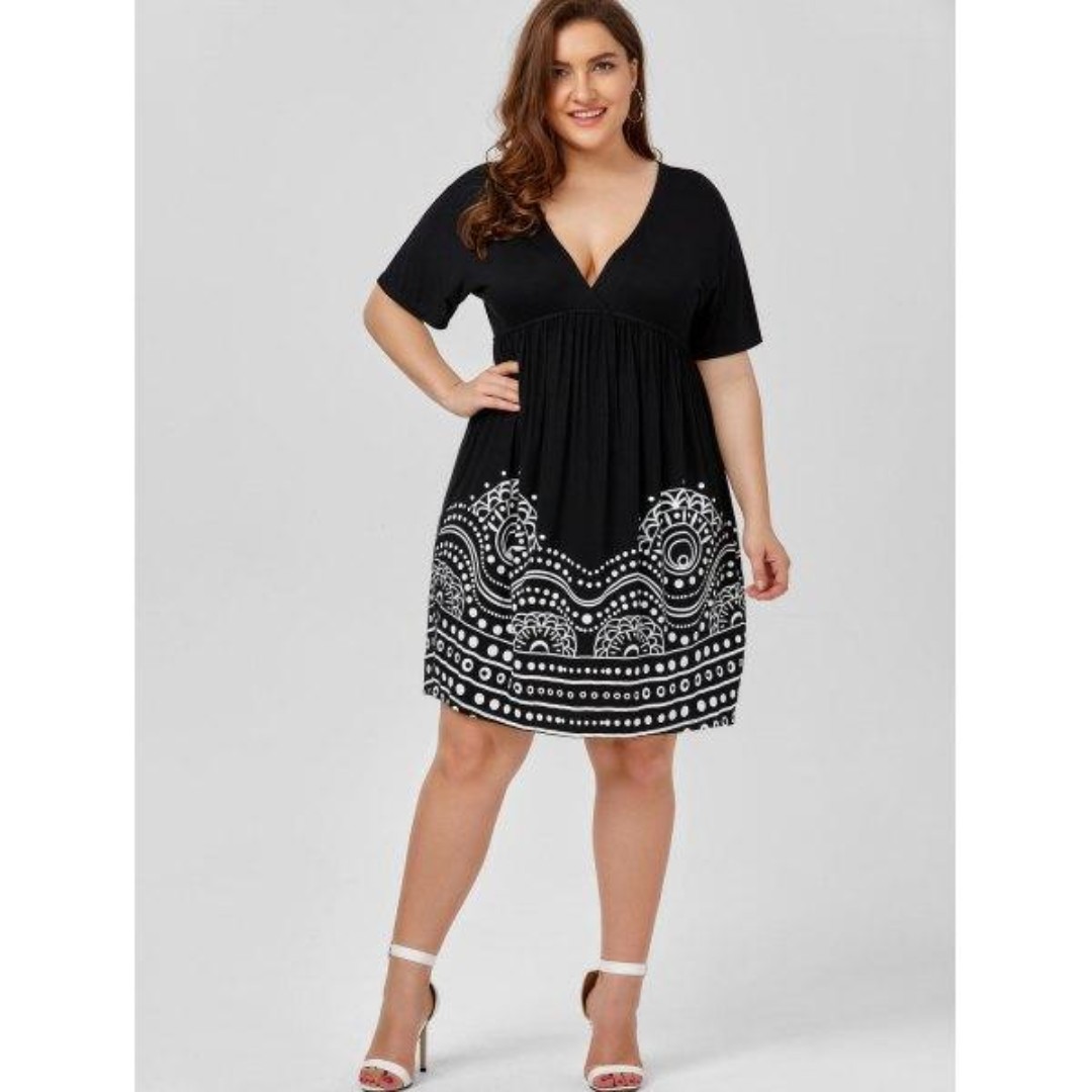 a line dress plus size