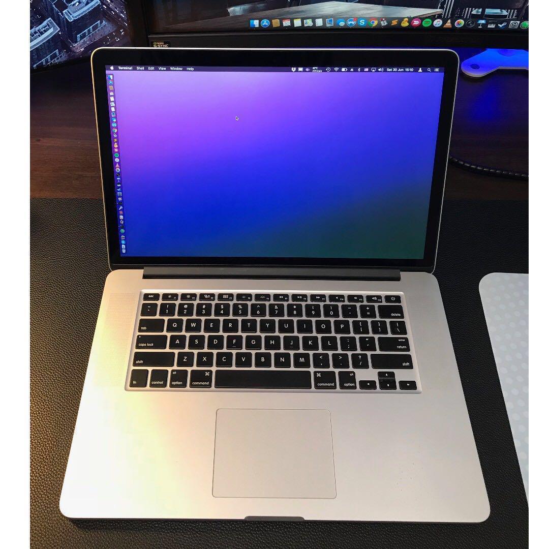 Macbook Pro 15 Retina Mid 2015 With Apple Care Max Specs Dedicated Gpu Electronics Computers Laptops On Carousell