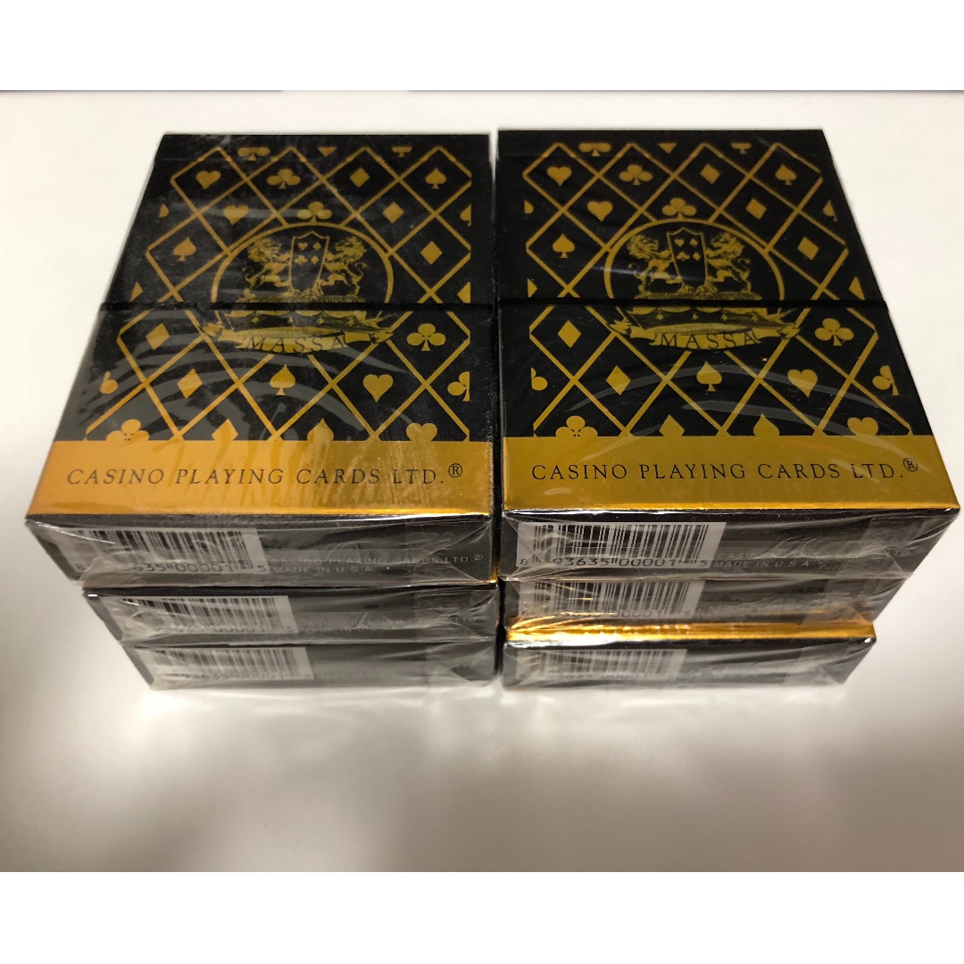 Massa Casino Playing Cards, 6 decks, 興趣及遊戲, 收藏品及紀念品