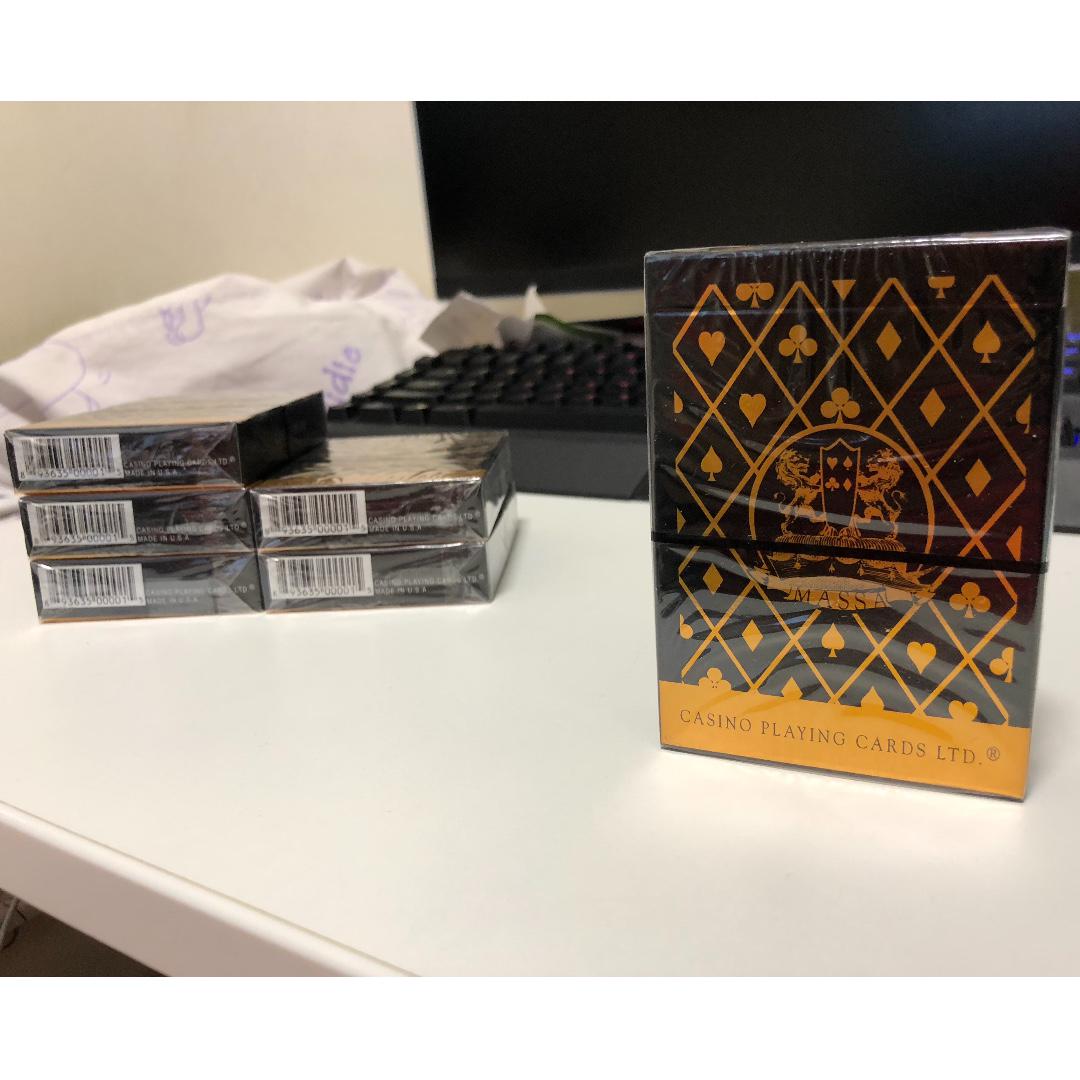 MASSA PLAYING CARDS 6個 MASSA PLAYING CARDS 6個