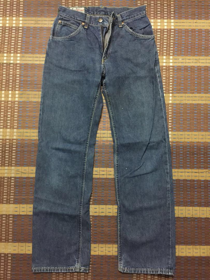 Miss LEE RIDERS SELVEDGE Jeans 28 Men s Fashion Bottoms Jeans