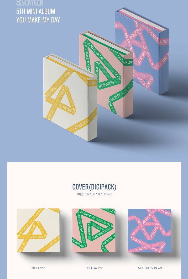 Po Svt You Make My Day Album Entertainment K Wave On Carousell