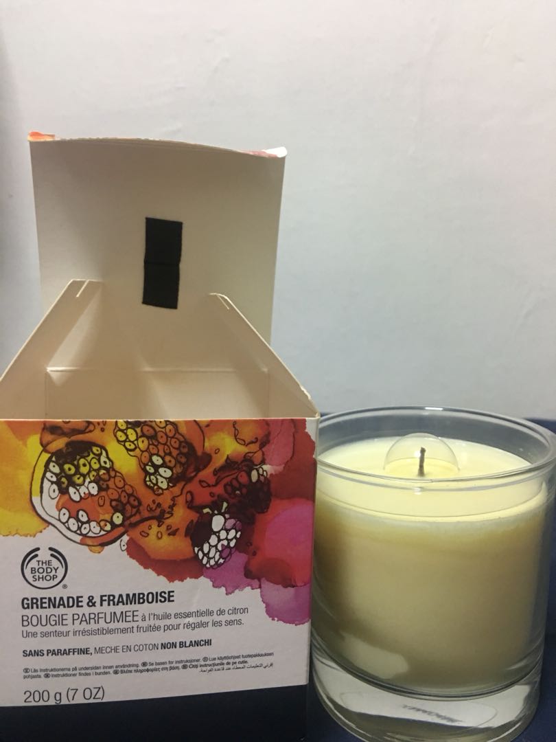 bougie parfumee sans meche