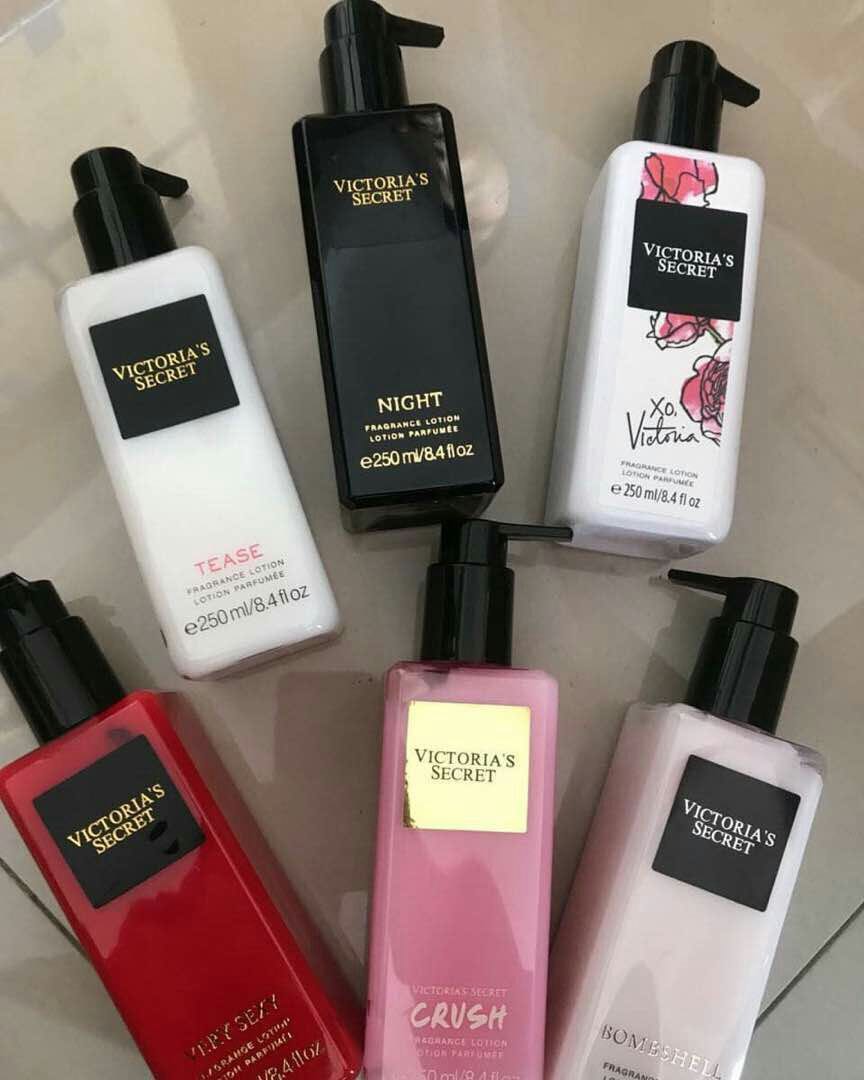 victoria secret bombshell nights lotion