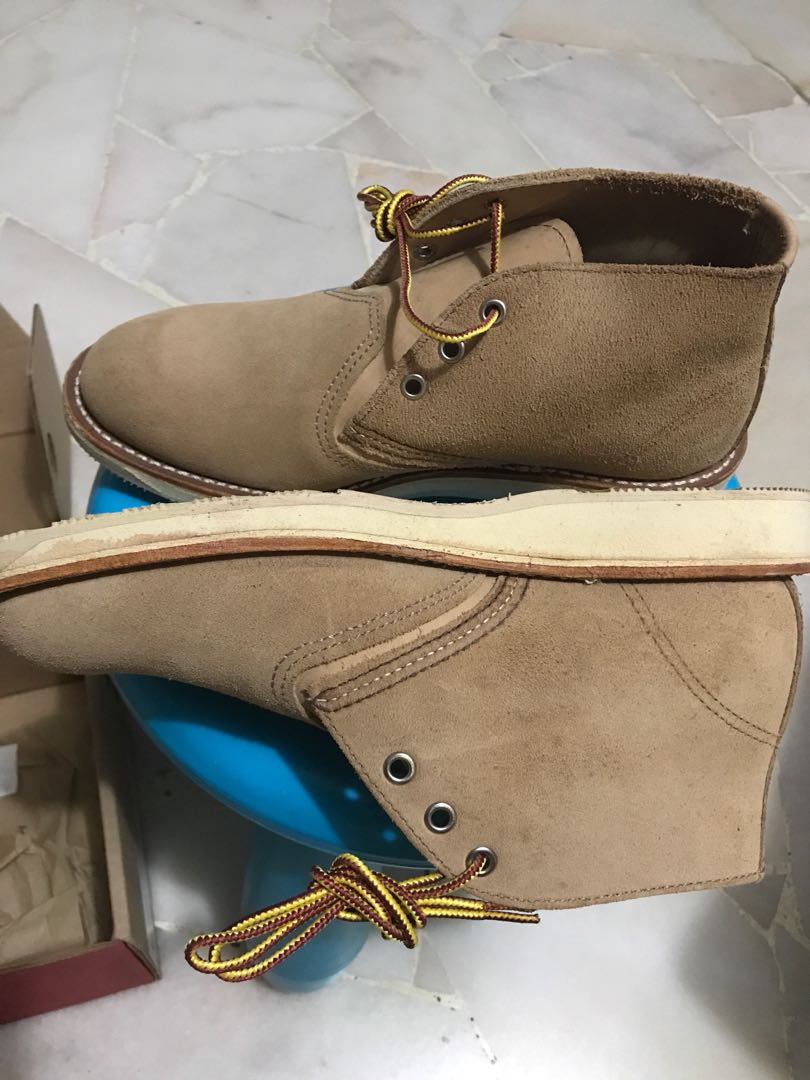 red wing suede chukka