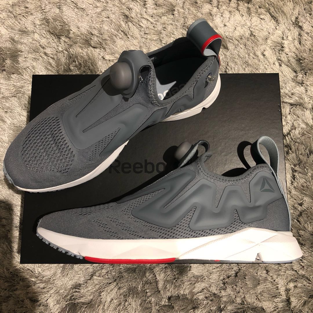 Reebok Pump Supreme Engine Grey UK8 US9 Men s Fashion