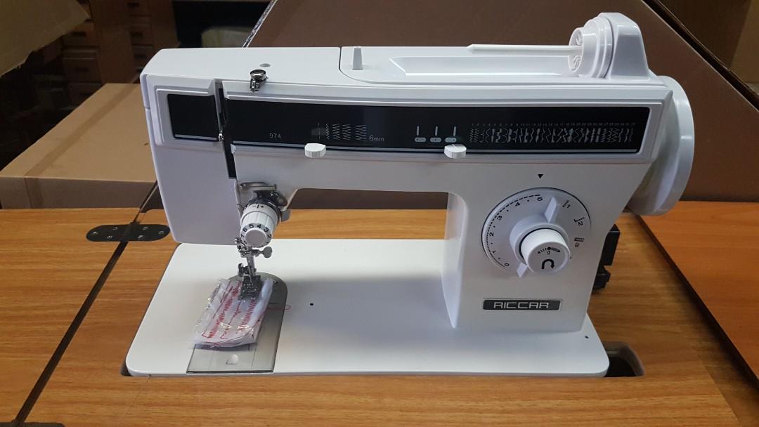 RICCAR MULTIFUNCTION MULTISTITCH SEWING MACHINE, TV & Home Appliances