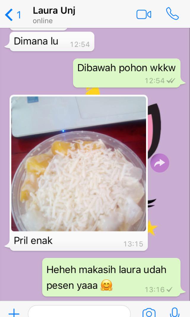 Salad Buah Large Makanan Minuman Makanan Instan Di Carousell