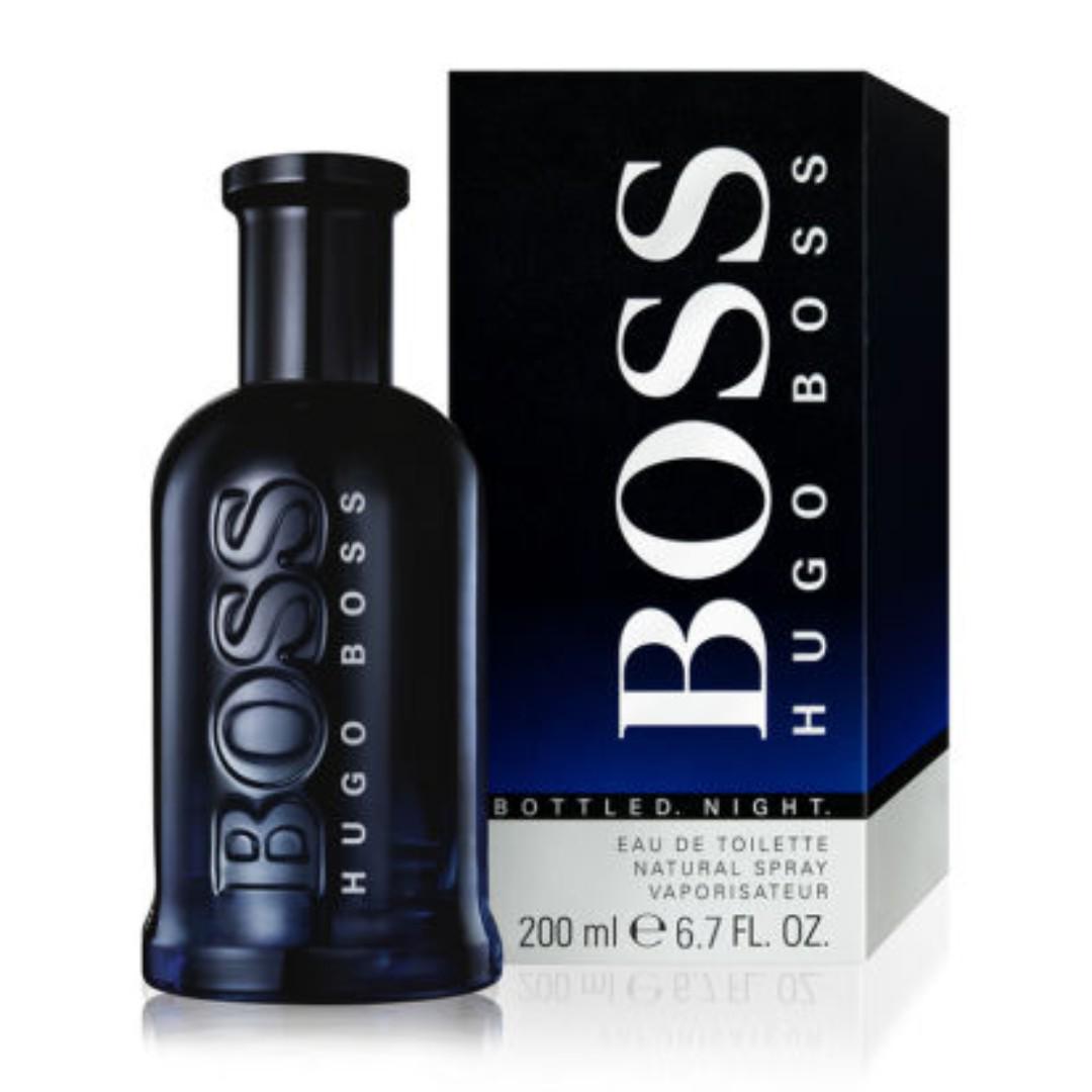 Saved 122 200ml Hugo Boss Bottled Night Edt Health Beauty Perfumes Deodorants On Carousell
