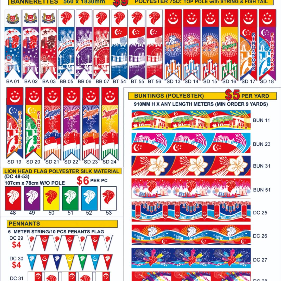 Singapore National Day Decorations Everything Else On Carousell