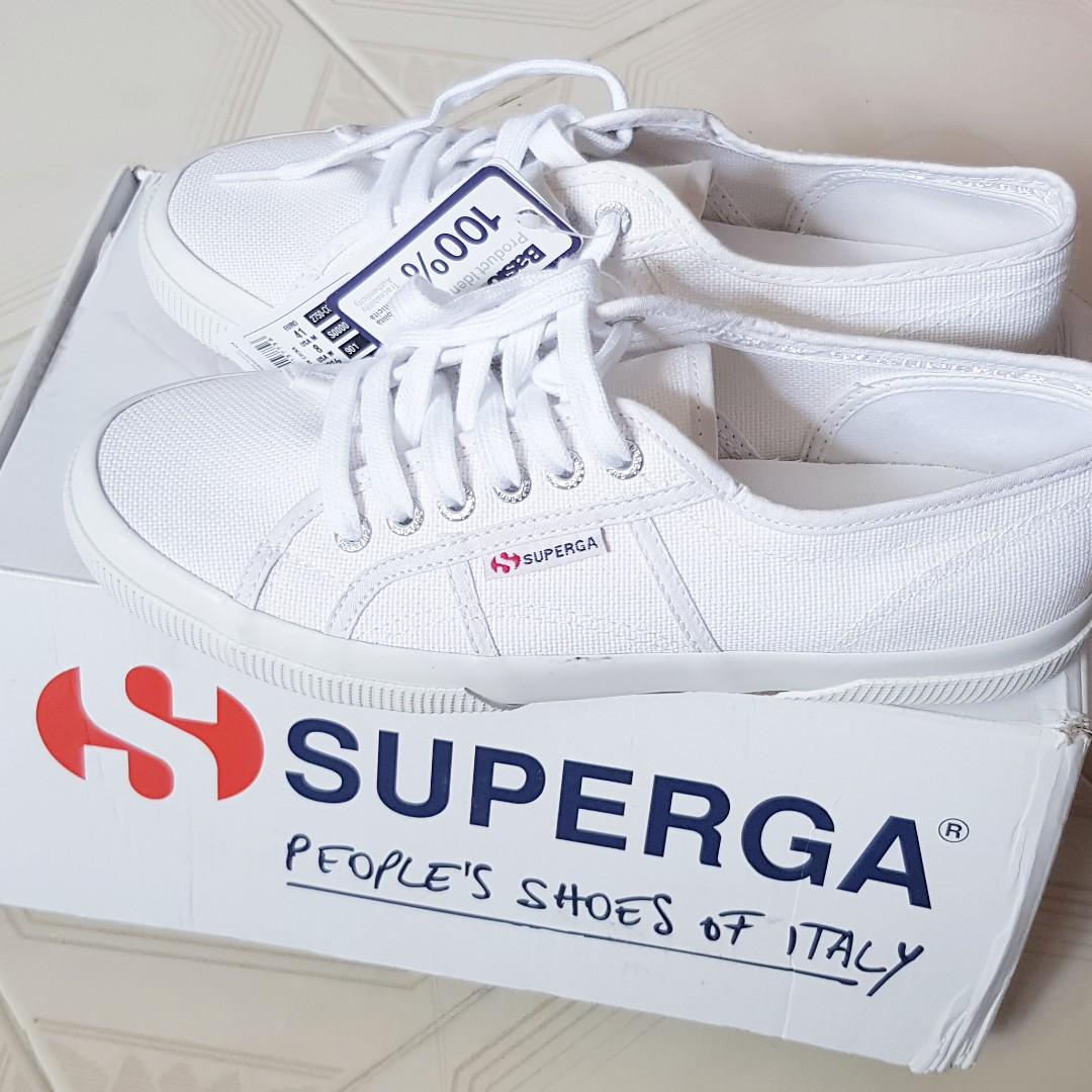Superga 2750 White platform sneaker 